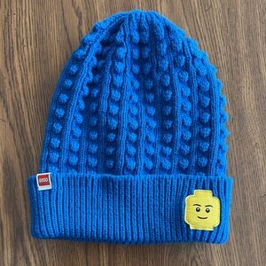 LEGO x Target Blue Beanie with Yellow Character Patch